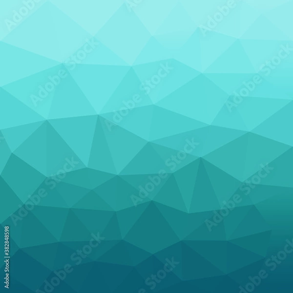 Obraz BLUE Origami Polygonal Shape background