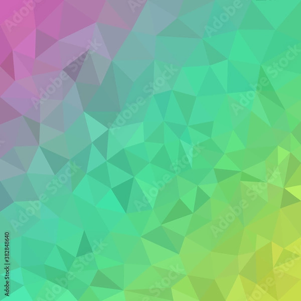 Obraz Colorful Origami Polygonal Shape background