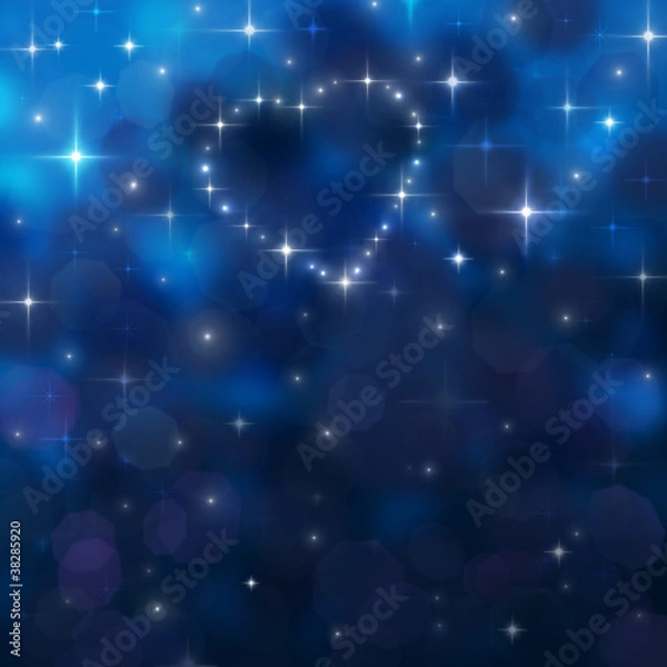 Fototapeta Abstract night sky