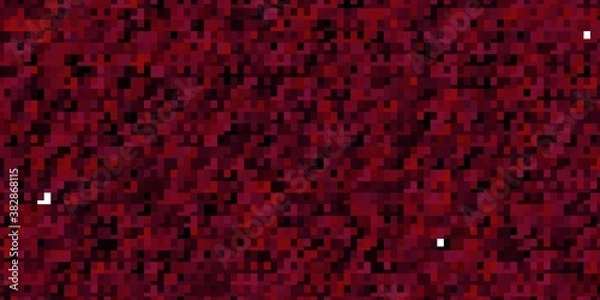 Fototapeta Light Pink vector backdrop with rectangles.