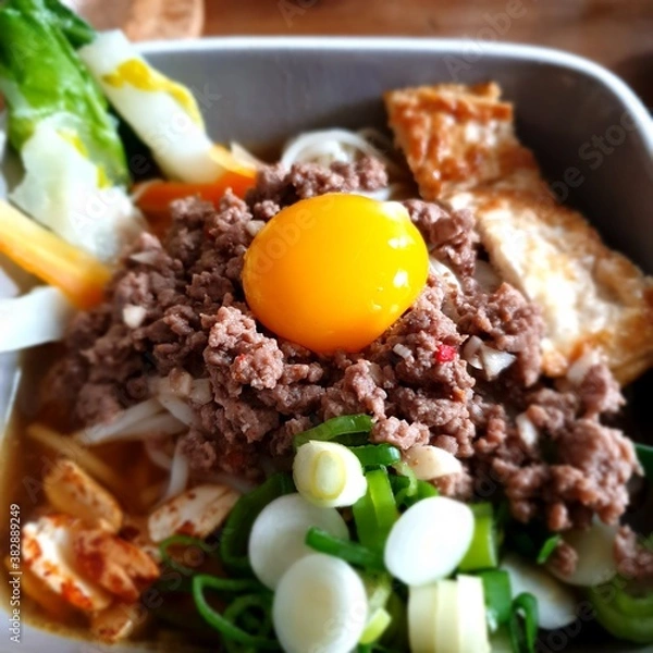 Obraz stew with vegetables