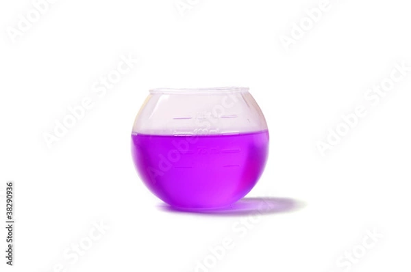 Obraz Liguid for washingmachine isolated on white