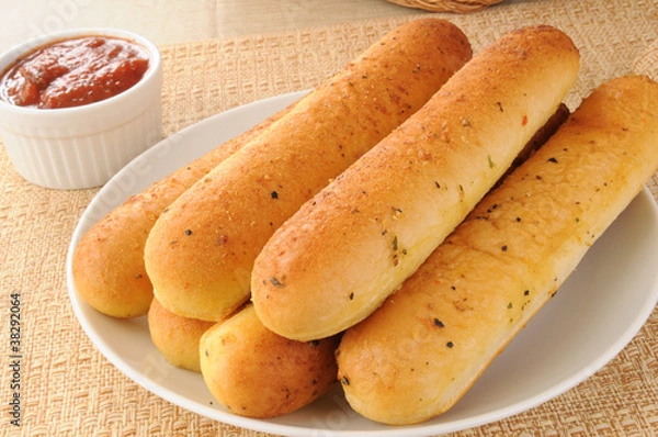 Obraz Włoskie paluszki chlebowe