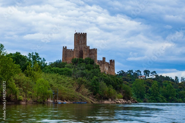 Fototapeta Almourol Medieval Castle
