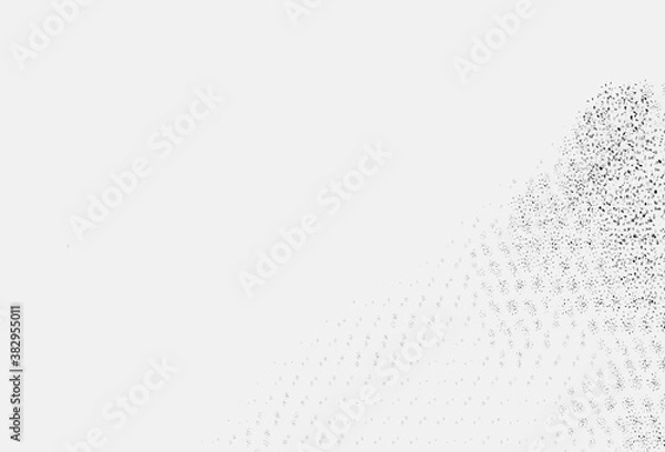 Obraz Light Yellow vector background with bubbles.