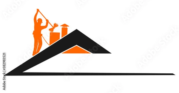 Obraz logo kominiarza