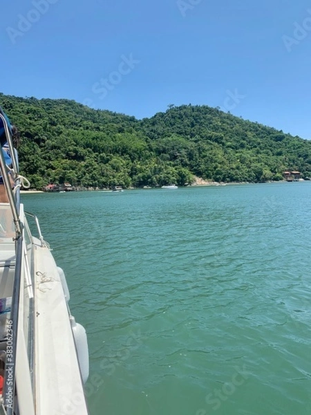 Obraz boat on the sea