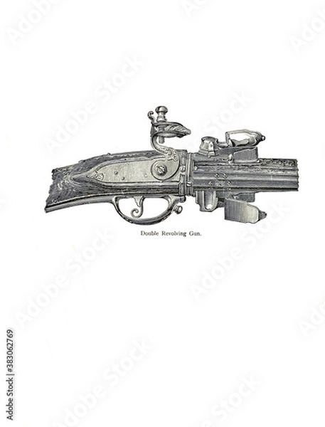 Obraz gun and bullets