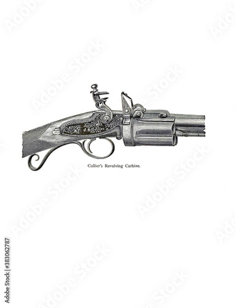 Obraz gun and bullets