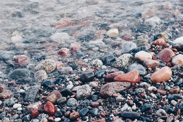 Obraz stones on the beach