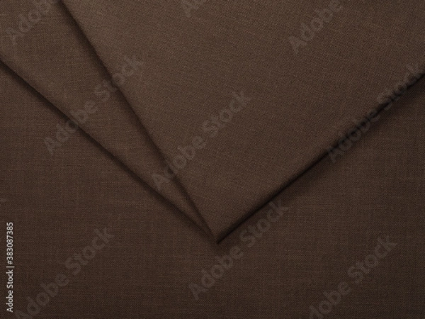 Fototapeta Fabric texture with triangle. Fabric texture background. Close up fabric texture.