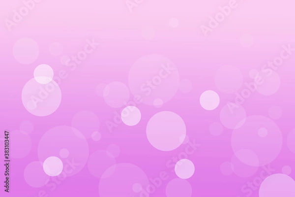 Obraz Abstract purple bokeh lights with soft light background illustration