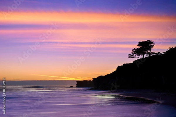 Obraz sunset over the sea