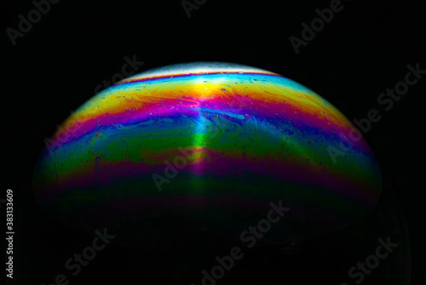 Fototapeta Soap bubble abstract background
