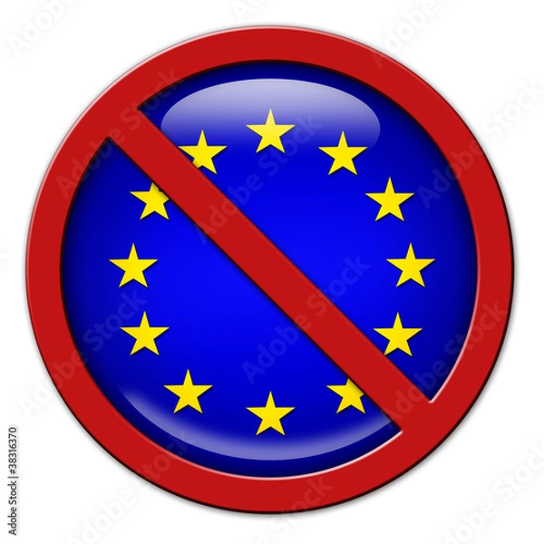 Obraz Button (Anti-Europa)