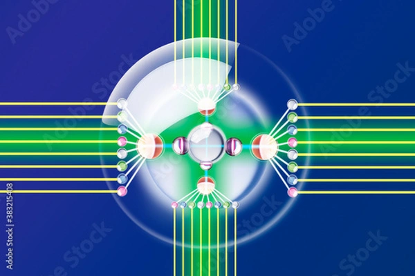 Fototapeta ネットワークイメージ