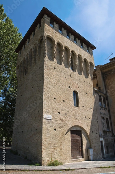Obraz Rocchetta tower. Parma. Emilia-Romagna. Italy.
