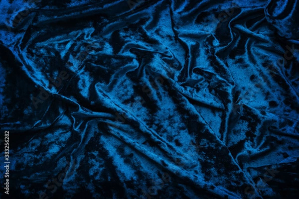 Obraz Blue velvet background