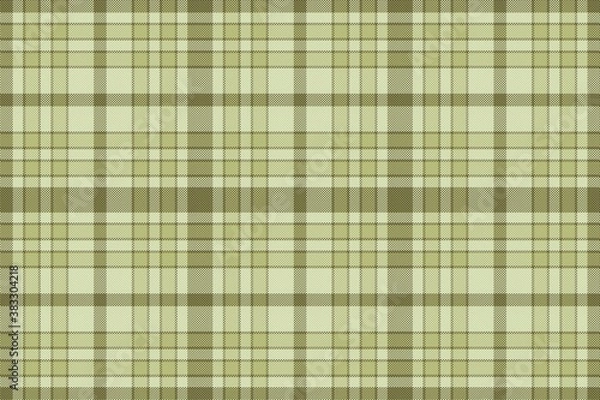 Fototapeta light green khaki camouflage colors tartan traditional  ornament repeatable pattern, textile texture from plaid, tablecloths, shirts, clothes, dresses, bedding, blankets