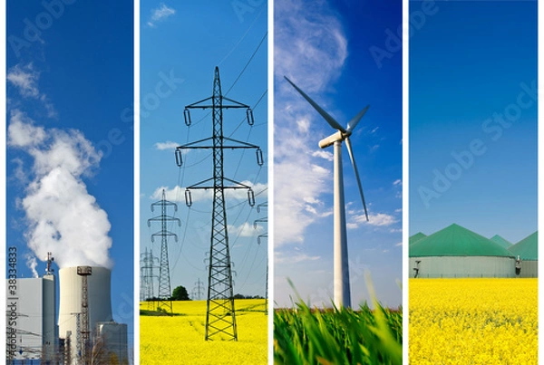 Obraz Energie Collage