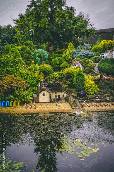 Obraz landscape with lake