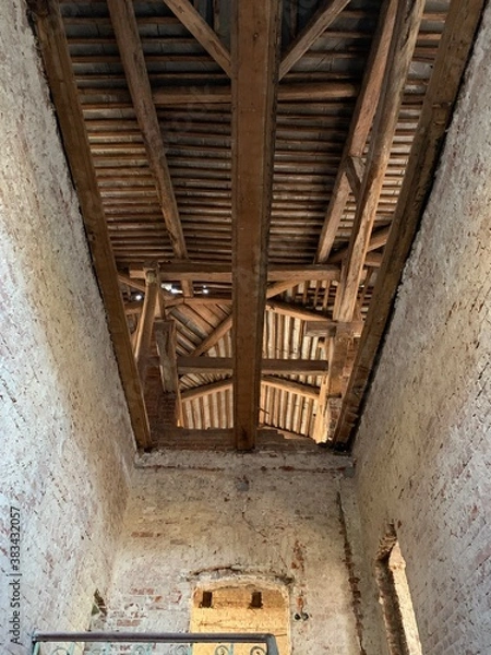 Fototapeta old staircase