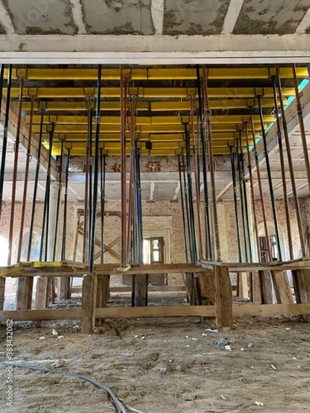 Fototapeta abandoned building