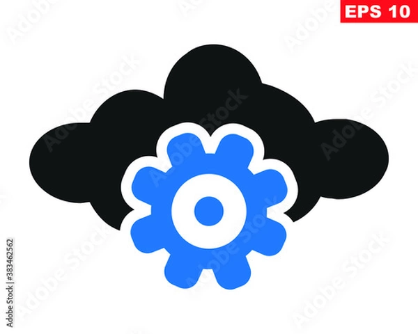 Obraz cloud icon