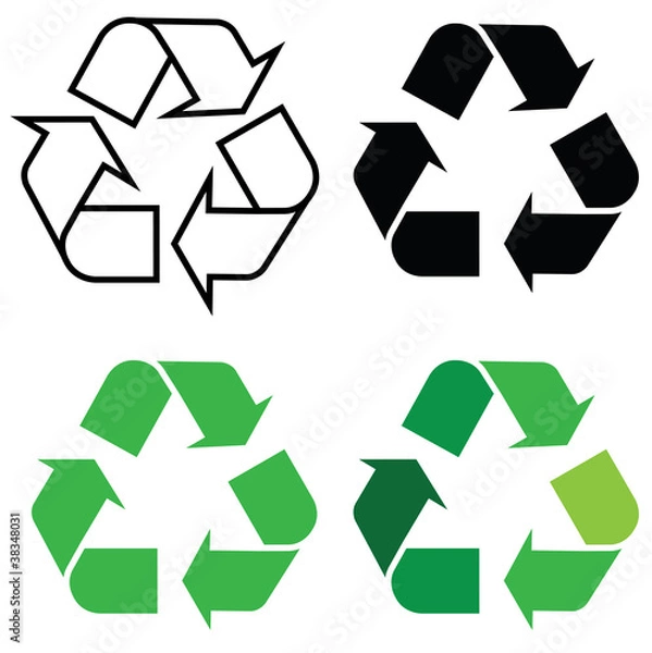 Fototapeta recycle sign