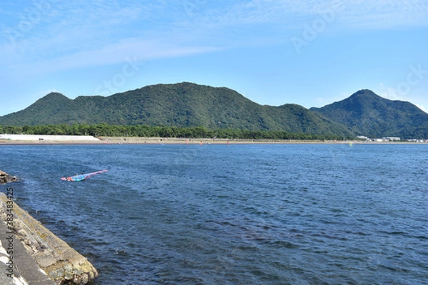 Fototapeta 伊豆の牛臥海岸