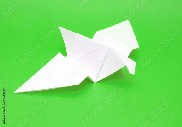 Fototapeta Origami pigeon
