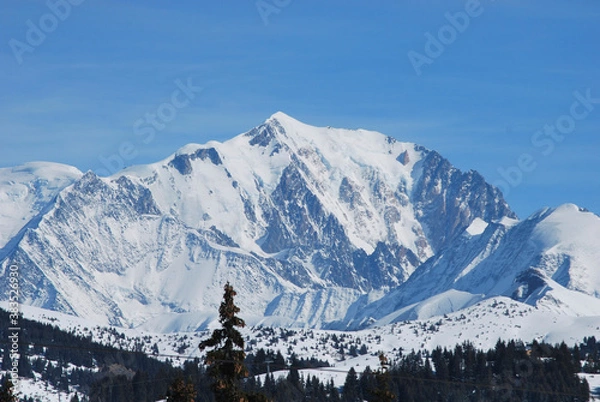 Fototapeta ski resort