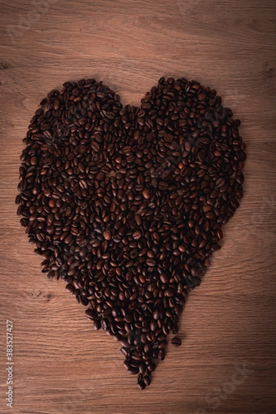 Fototapeta Coffe Heart