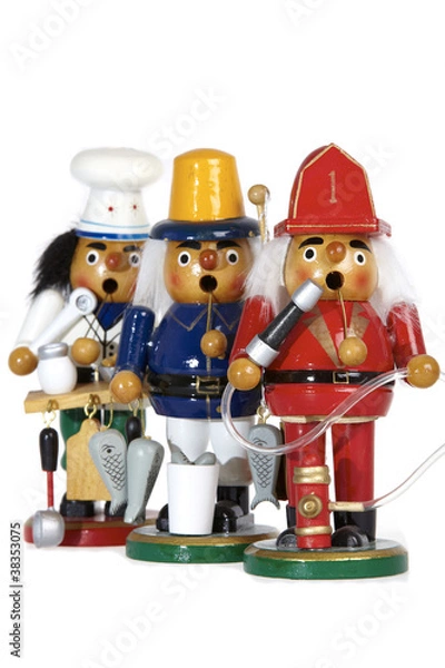 Obraz Drei Räuchermännchen