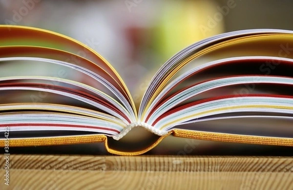 Fototapeta Buchseiten