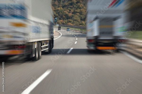 Fototapeta トラック輸送