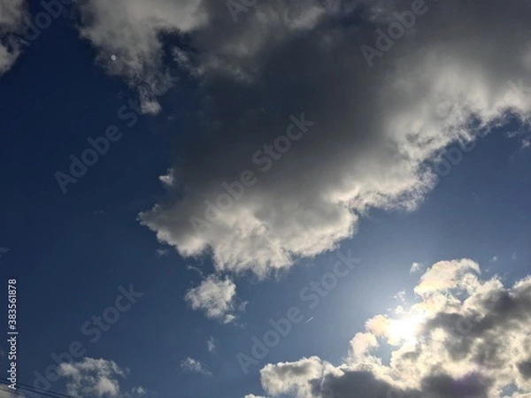 Fototapeta 空と雲の背景