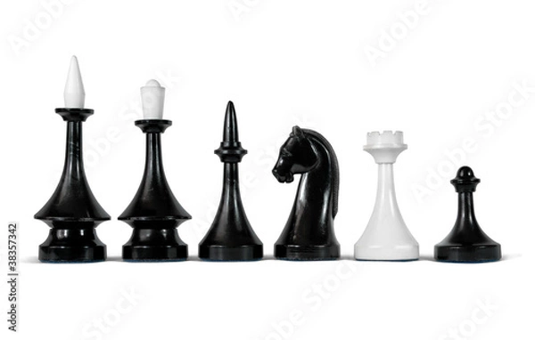 Obraz старые шахматы