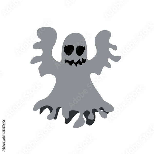 Fototapeta Vector ghost for Halloween