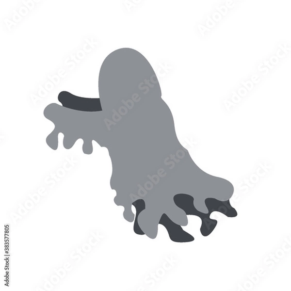 Fototapeta Vector ghost for Halloween