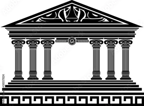 Obraz fantasy temple. fifth variant