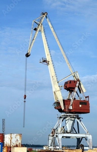 Fototapeta Crane machine