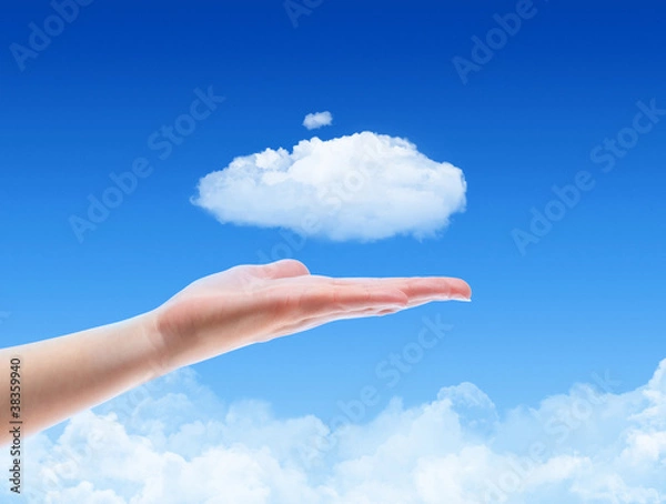 Obraz Offer A Cloud Concept