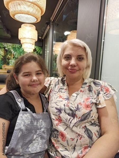 Obraz mother and daughter