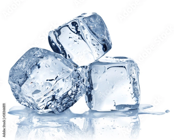 Obraz Trzy kostki lodu