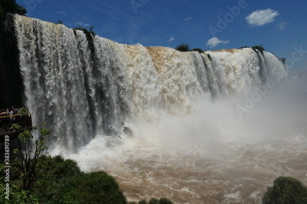 Obraz waterfall in yosemite