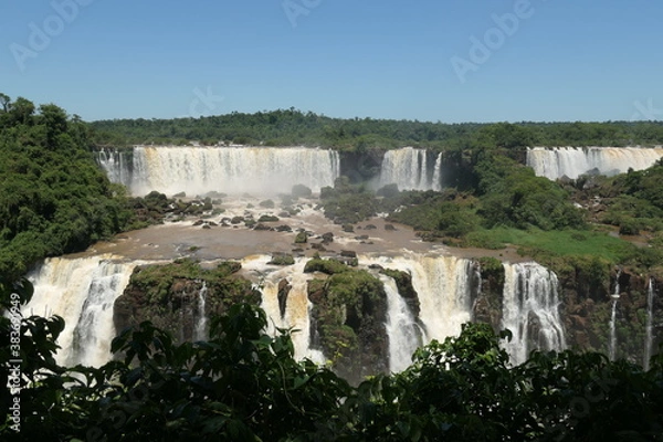 Obraz waterfall in the mountains