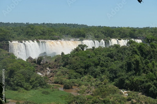 Fototapeta falls in the country