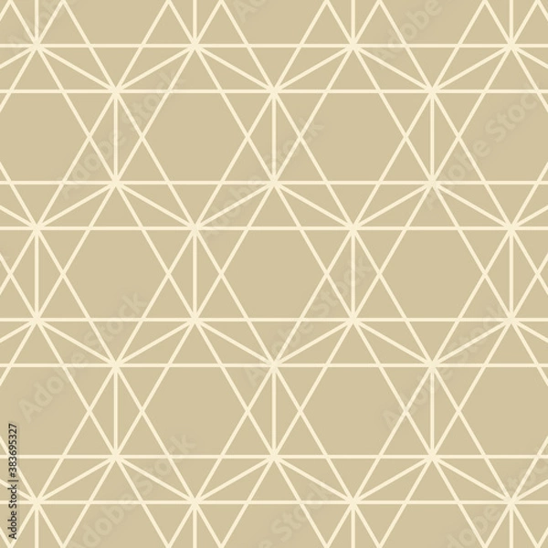 Fototapeta Hexagon art deco pattern background.