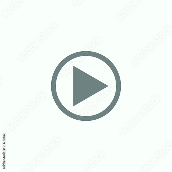 Fototapeta video player button